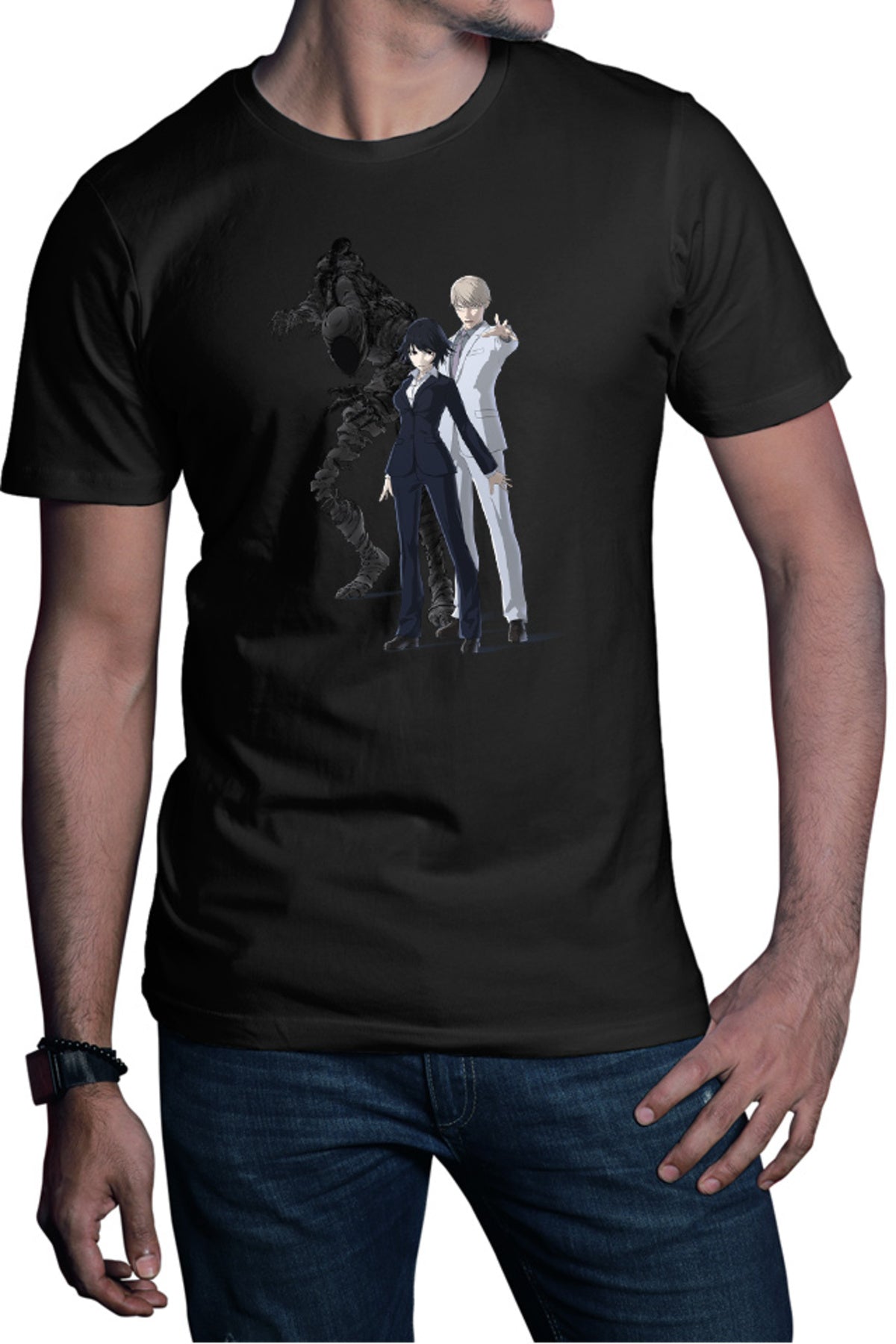Tricou barbati Ajin Yuu Izumi Couple Monster Love Story