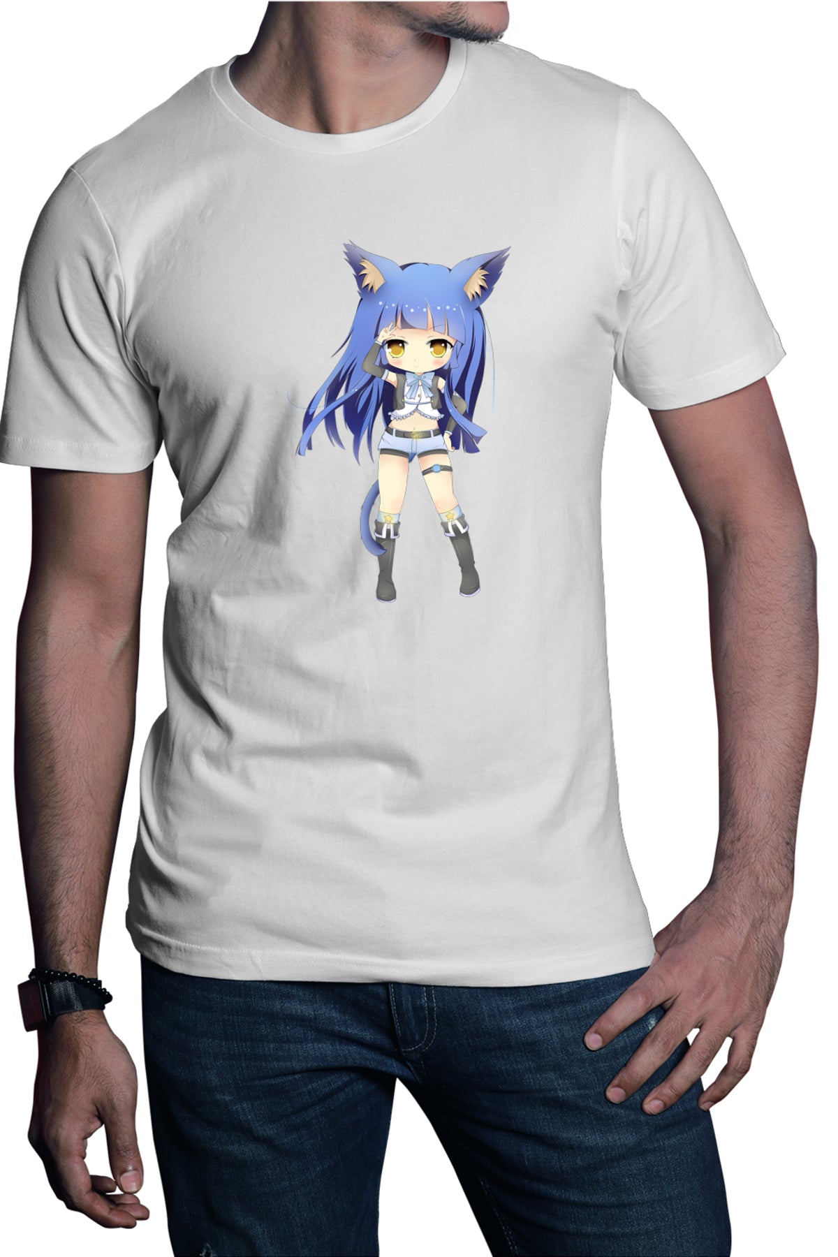 Tricou barbati Fairy Tail Juvia Lockser Anime Chibi