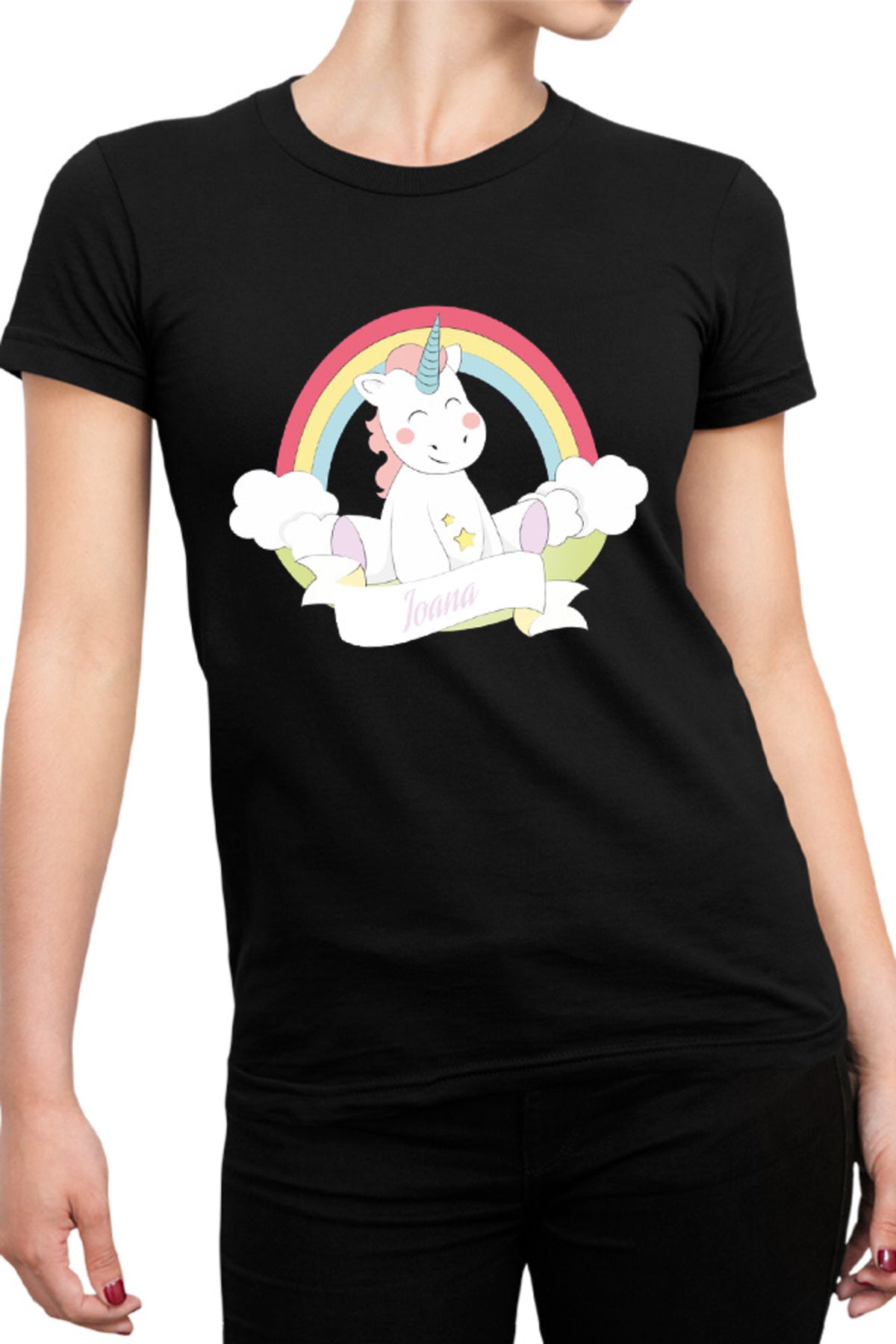 Tricou dama Unicorn Squad Ioana Clouds Fluffy