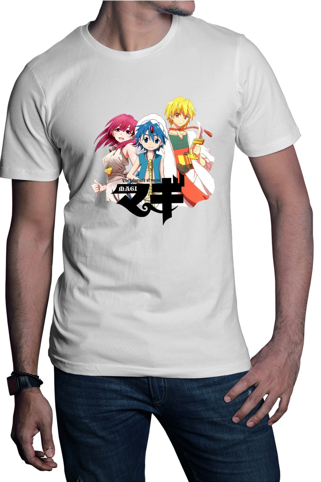 Tricou barbati Magi The Labyrinth of Magic Aladin Alibaba Morgiana