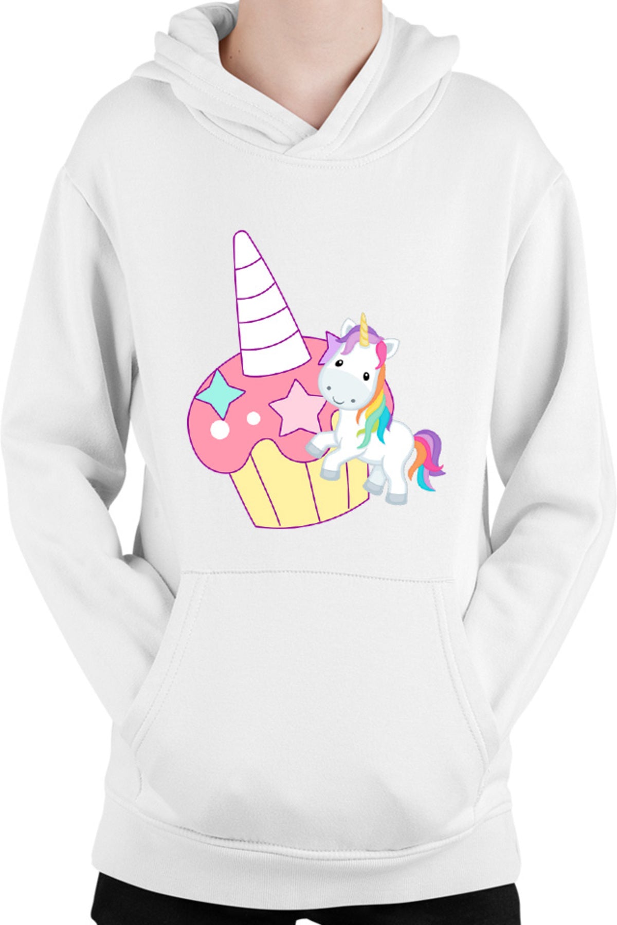 Hanorac copii Unicorn Squad Muffin Colorful Luck