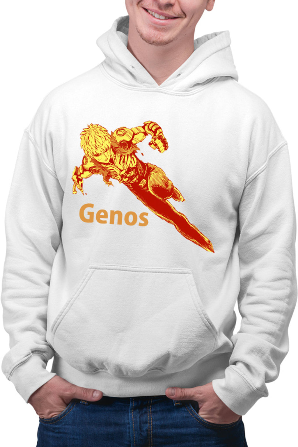 Hanorac barbati One-Punch Man Genos Robot Android Super Powers
