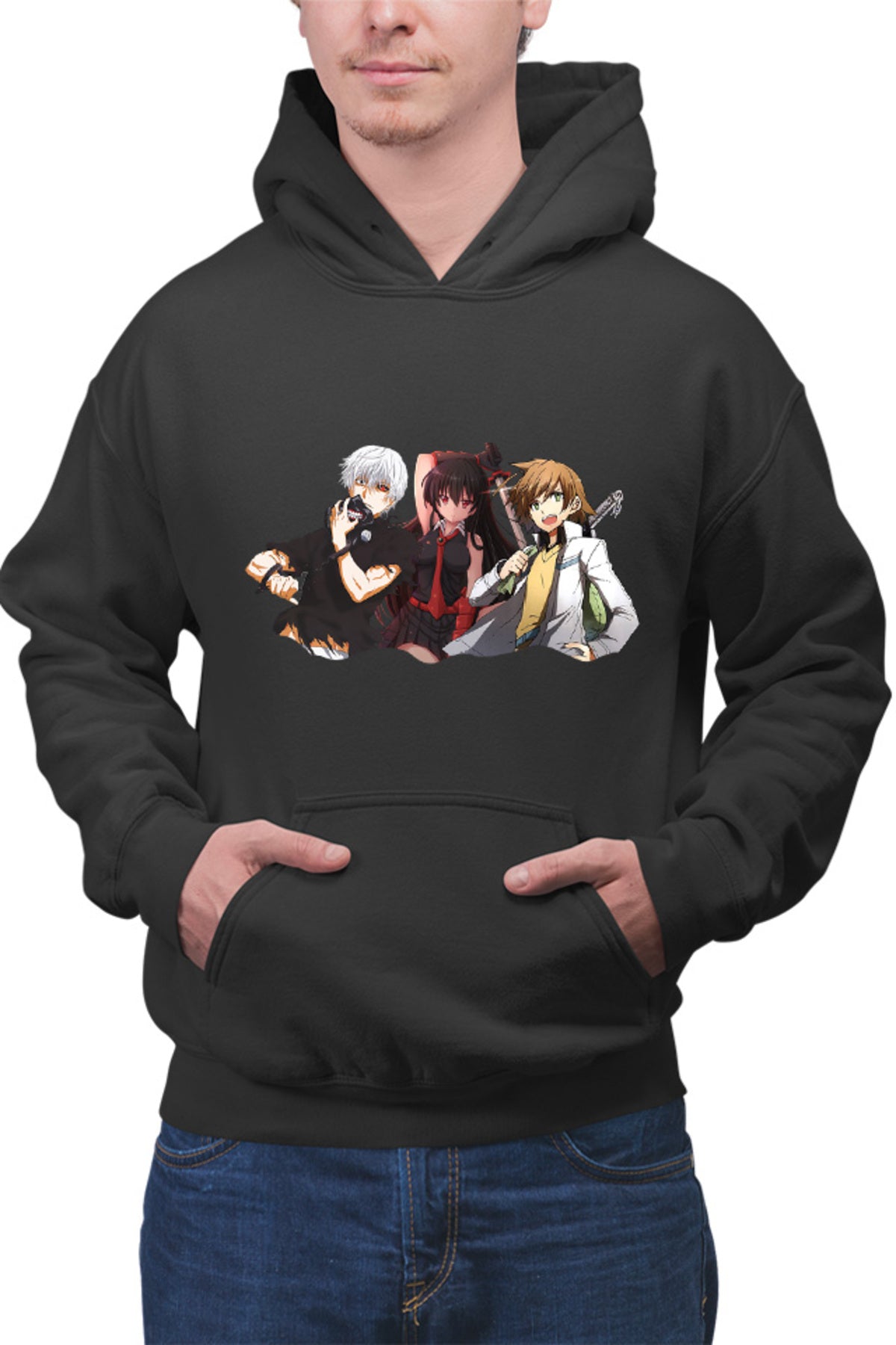 Hanorac barbati Akame ga kill Tokyo Ghoul Assassins Vampire Paranormal