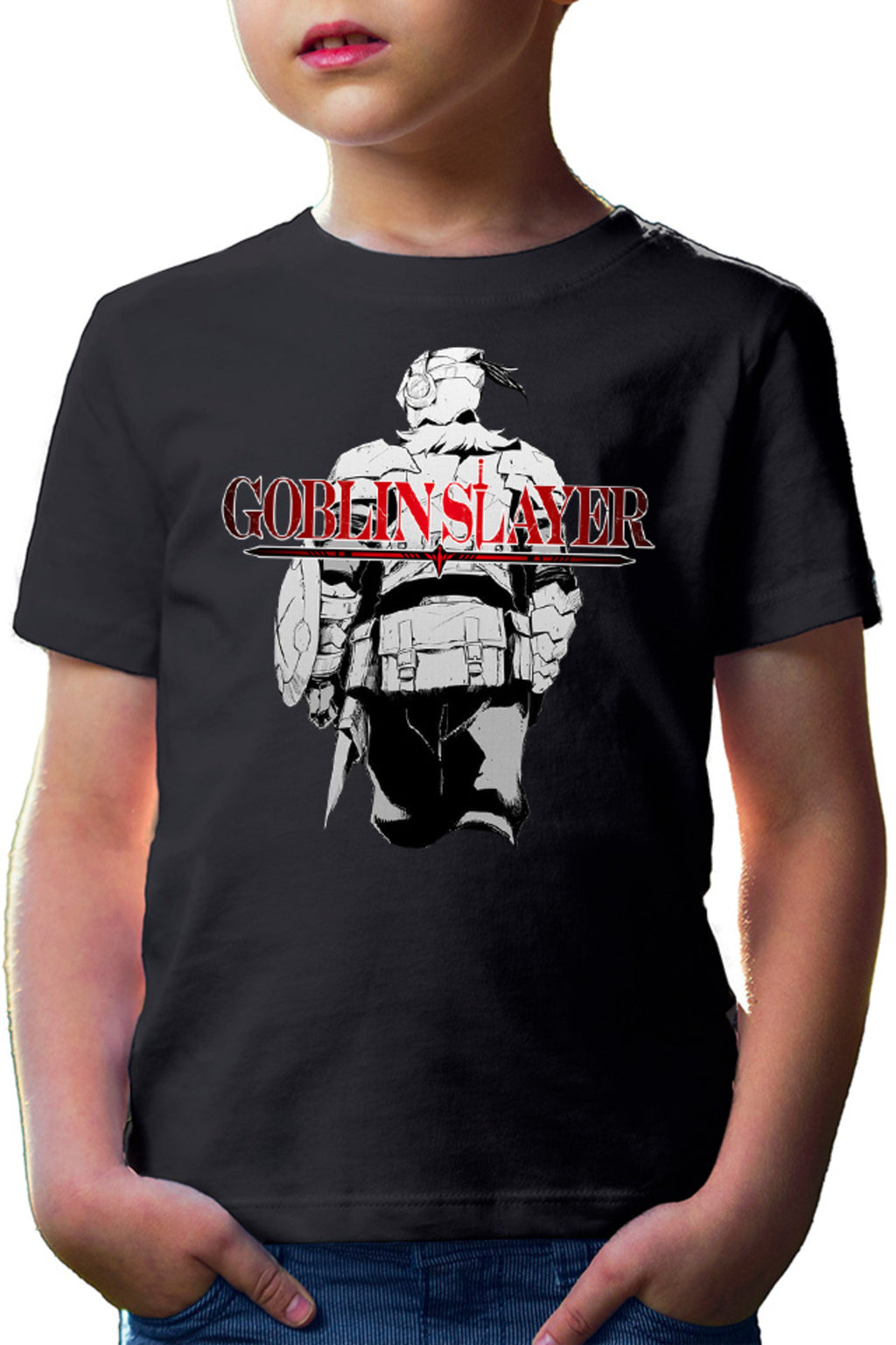 Tricou copii Goblin Slayer Armor Heavy Anime Gore Manga Powerful Sword