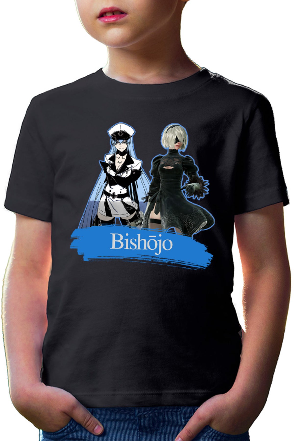 Tricou copii Akame ga Kill Esdeath Nier Automata Sword Gamer