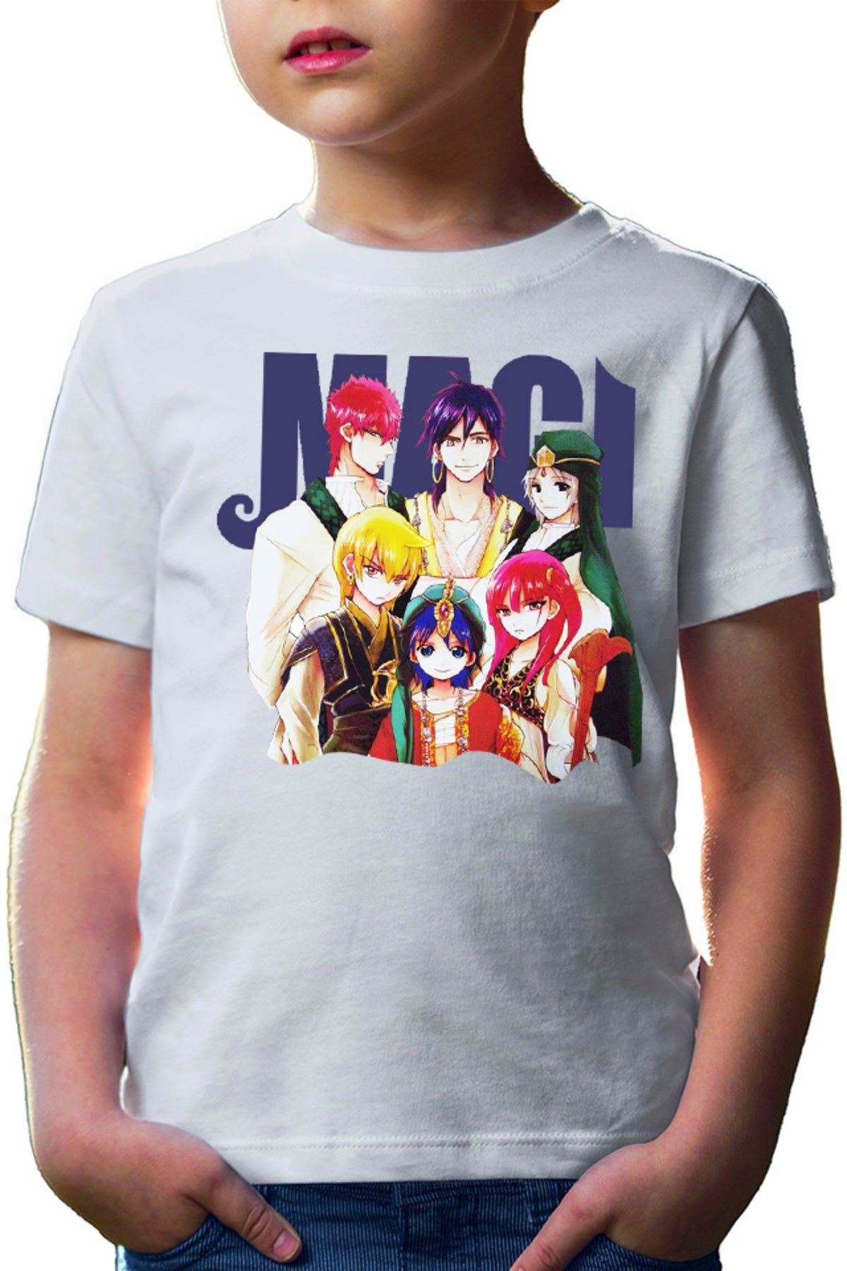 Tricou copii Magi The Labyrinth of Magic Dream Team Photo Magic Dungeon Power