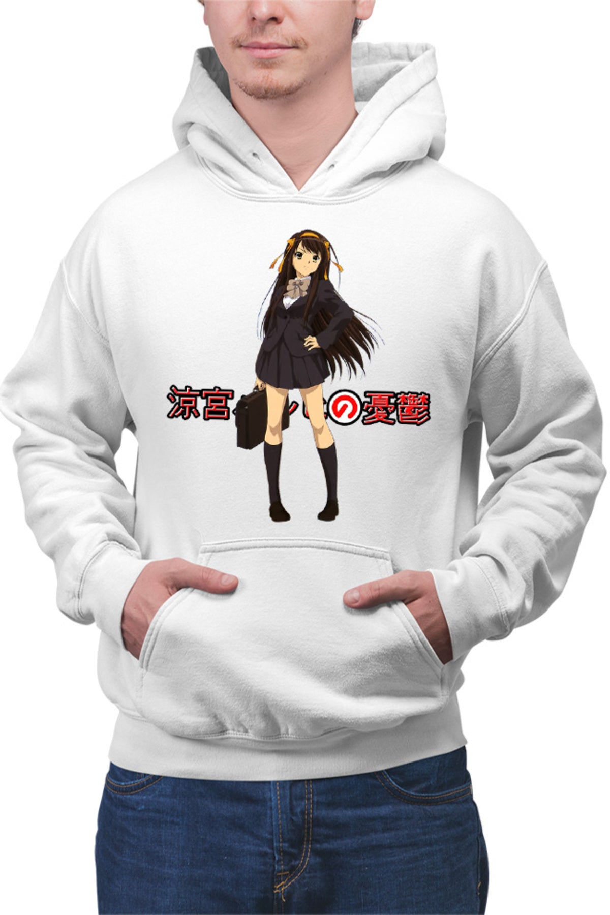 Hanorac barbati Haruhi Suzumiya Vintage School Uniform Kyoto Animation