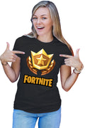 Tricou dama Fortnite Gold Elo Seasons Gameplay Powerful Best Player