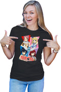 Tricou dama Fairy Tail Dream Team Gang Cool Hero