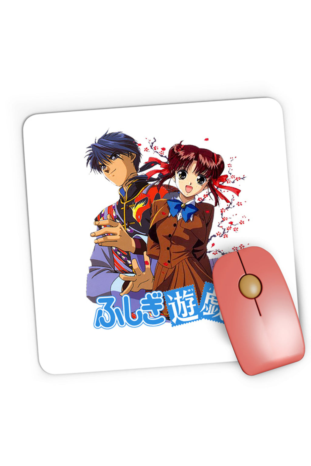 Mousepad Gaming Fushigi Yuugi Tamahome Yuuki Couple Animekage, 21x19 cm