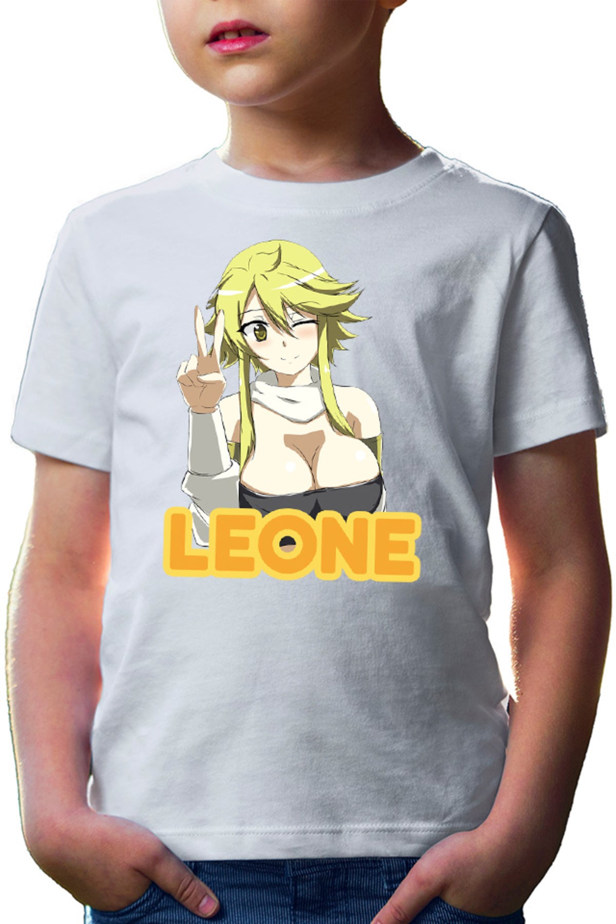 Tricou copii Akame ga Kill Leone Peace Friendly Otaku Anime Meme