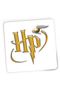 Mousepad Gaming Harry Potter UK Logo Spirit Fly Mark Golden, 21x19 cm