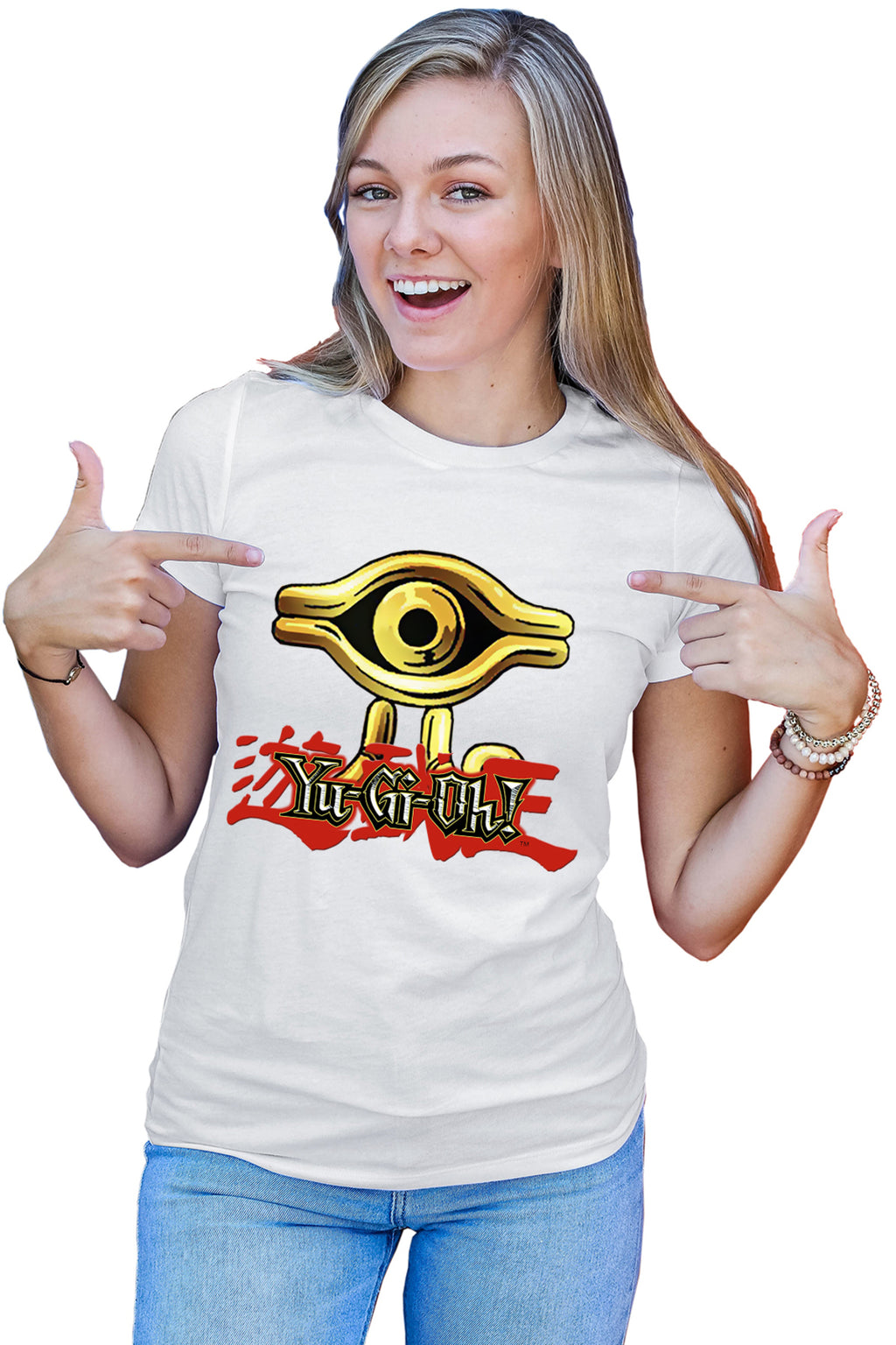 Tricou dama Yu Gi Oh Yugi Mutou Eye of Horus Symbol Ra Egipt
