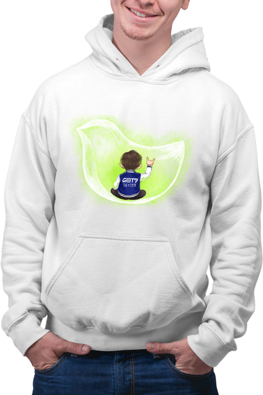 Hanorac barbati Got7 Leader Light Bulb Rock Music Idol Group