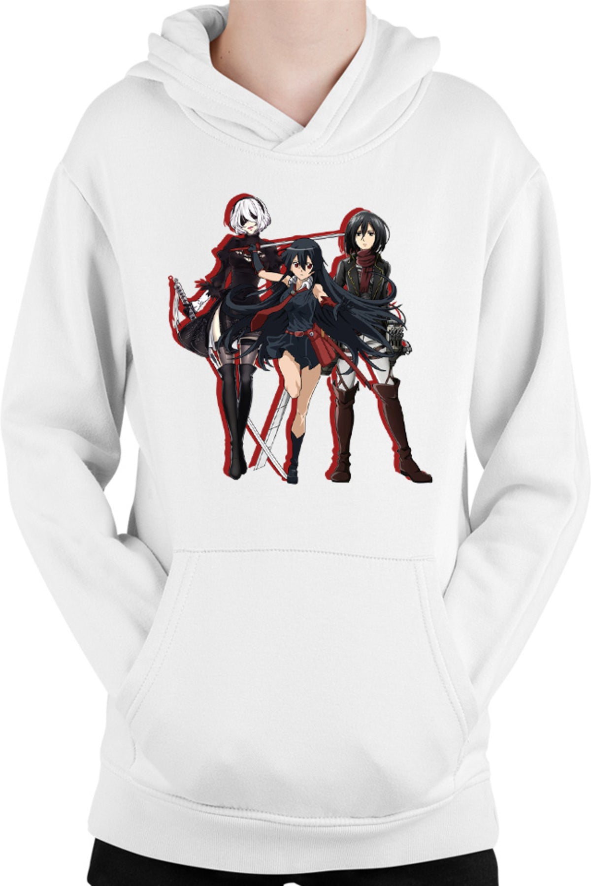 Hanorac copii Akame ga Kill Nier Automata Mikasa Attack on Titan Sword Users