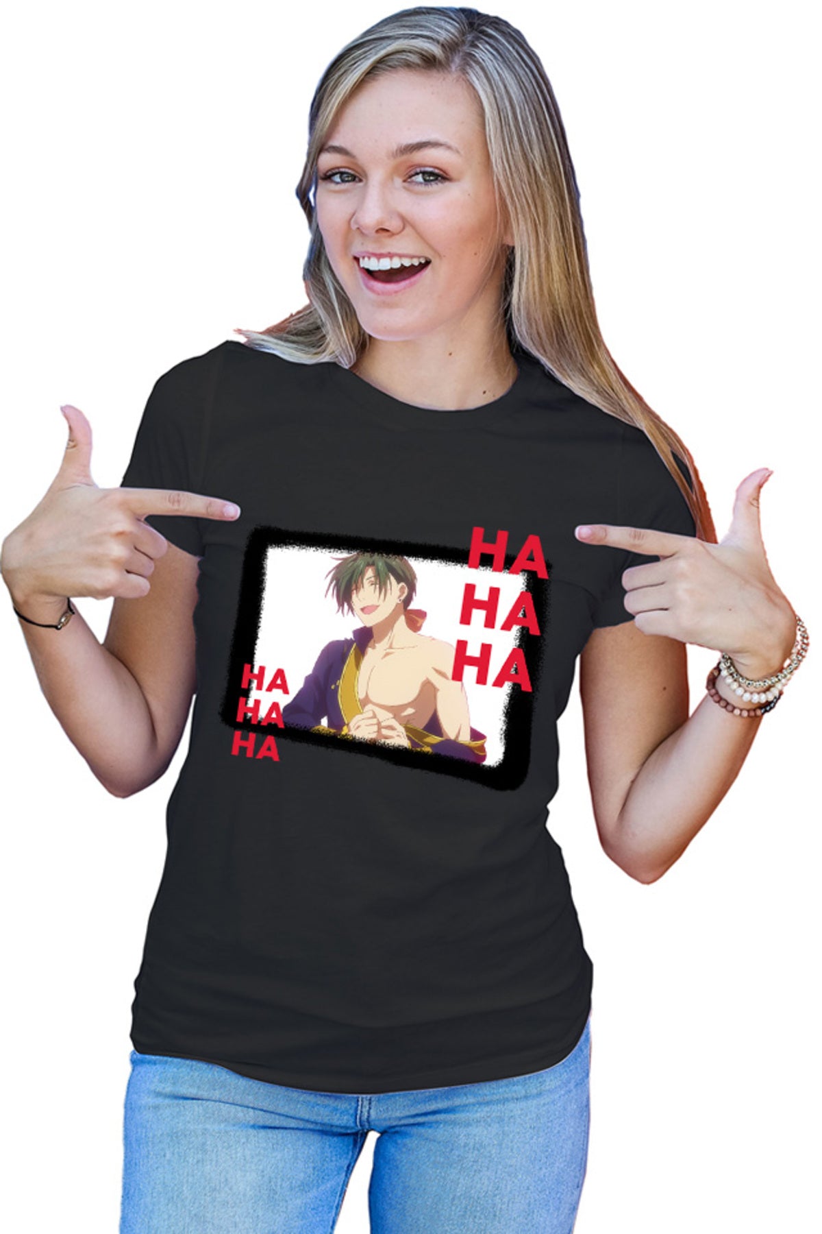 Tricou dama Yona of the Dawn Jae-ha Laugh Manga Panel