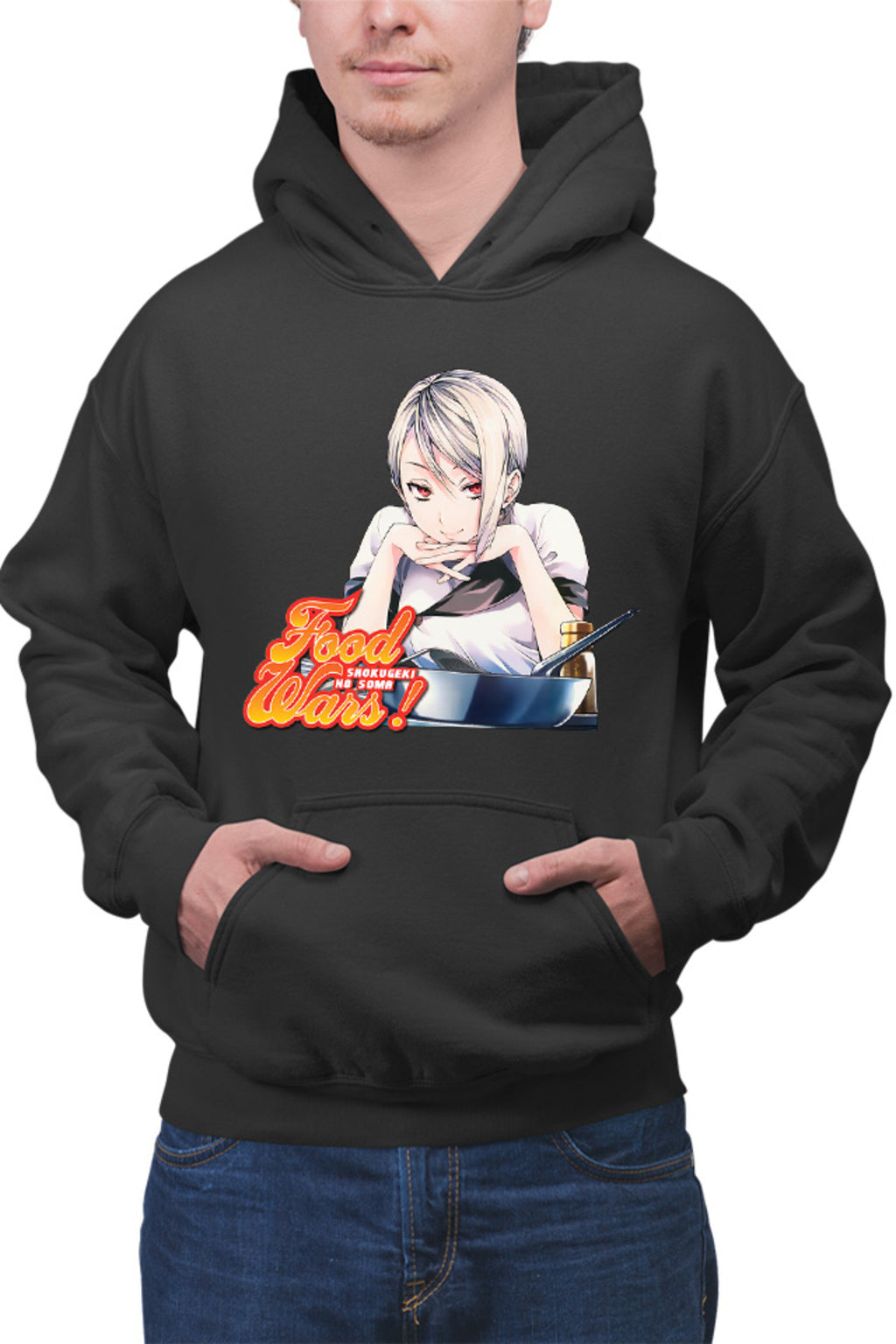 Hanorac barbati Food Wars Alice Cooking Pan Animeeater
