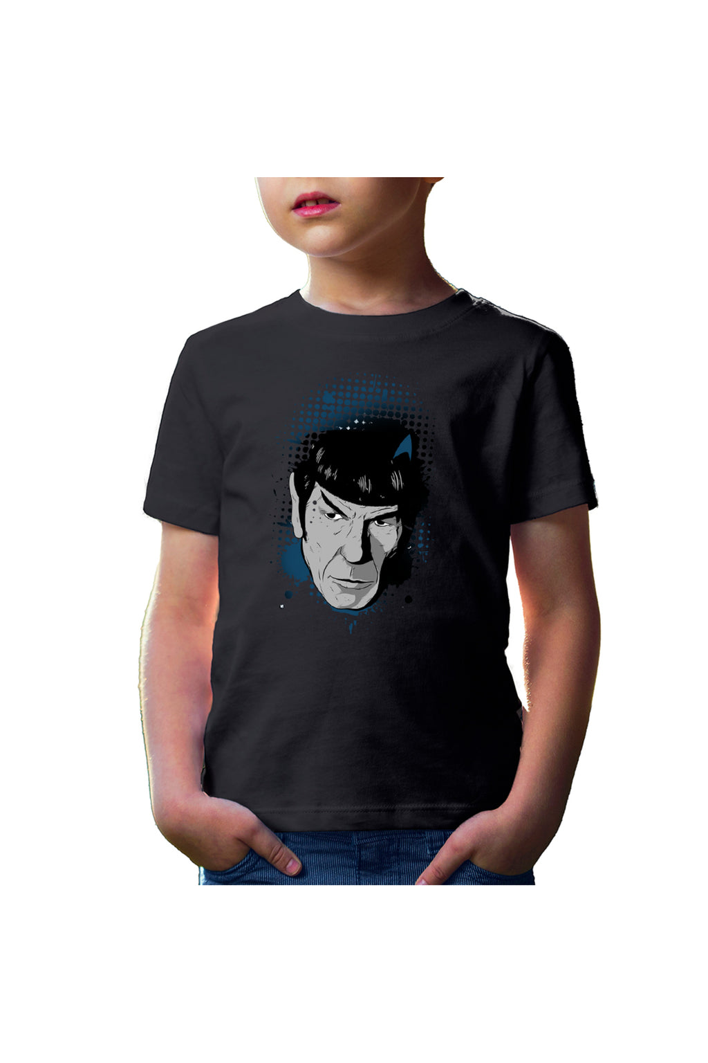 Tricou copii Star Trek Spock Picard Dincolo de Infinit
