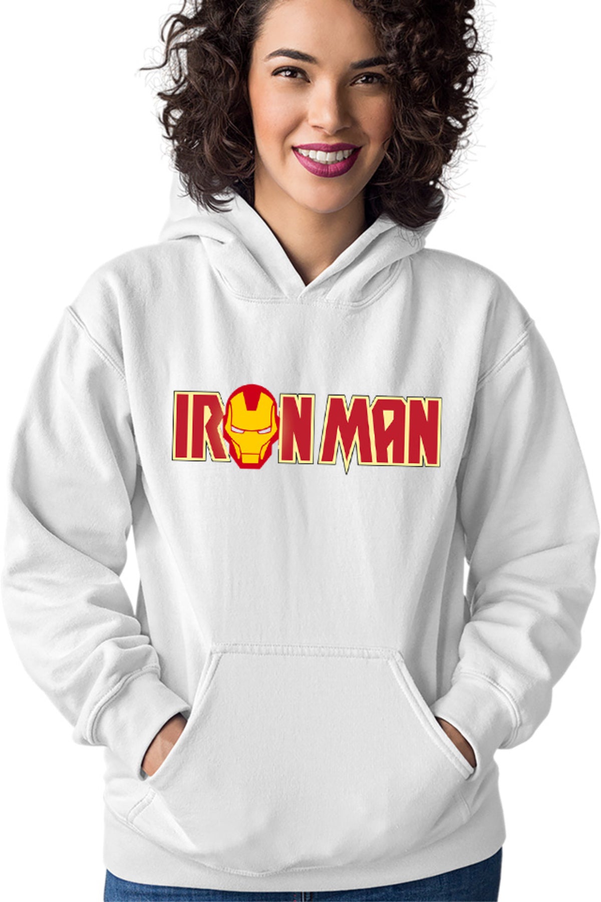 Hanorac dama Ironman Logo Head Strong DC