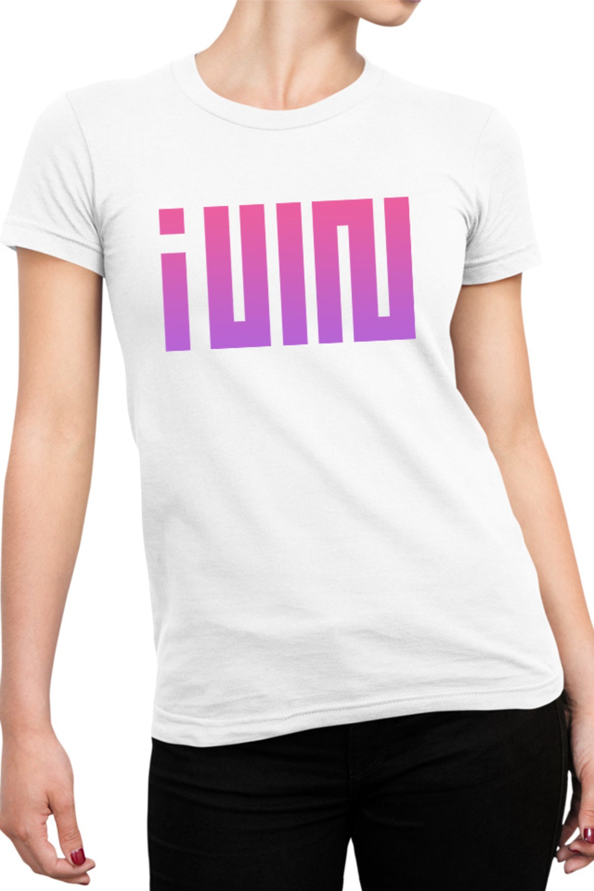 Tricou dama I-DLE K-Pop Music Popular Logo English Karaoke
