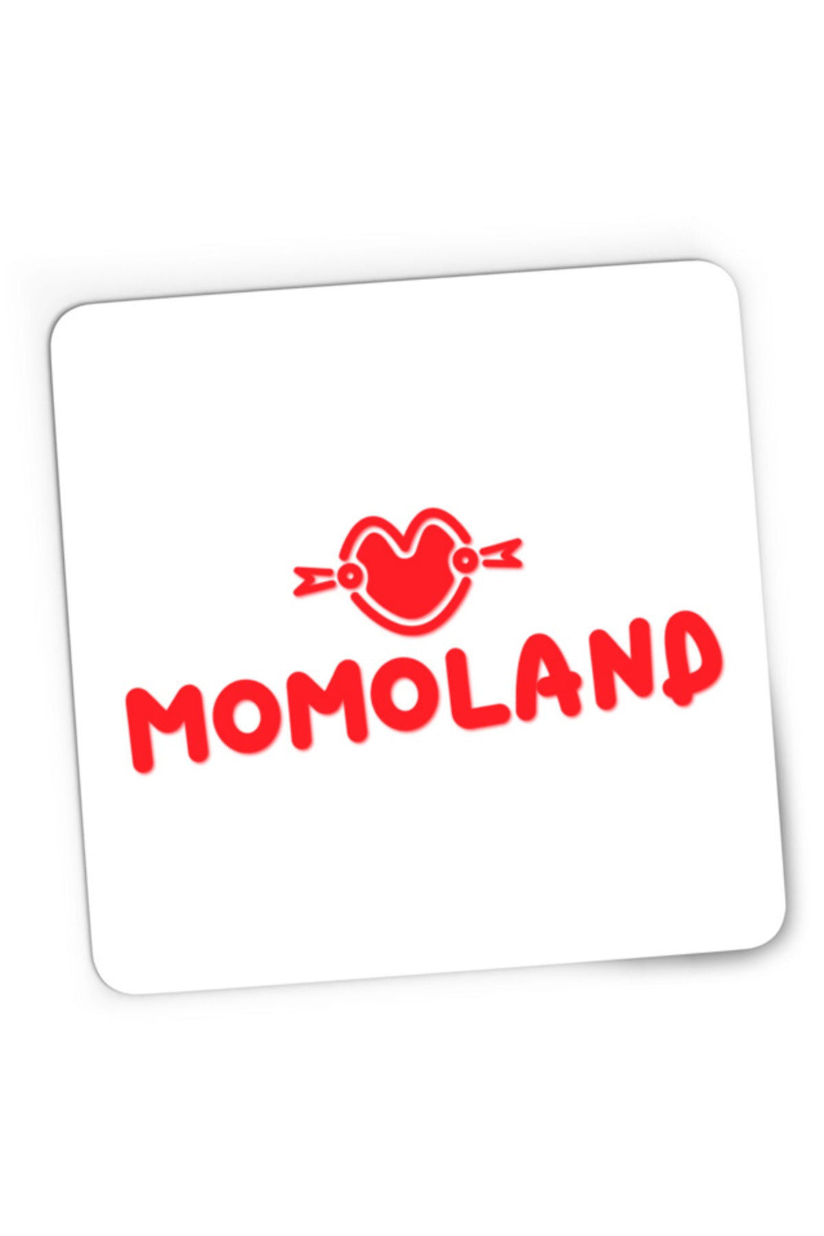Mousepad Gaming Momoland Logo K-Pop Popular Idols Beautiful Korea, 21x19 cm