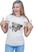 Tricou dama Rising of the Shield Hero Levi Attack on Titan Collosal Clean Naofumi