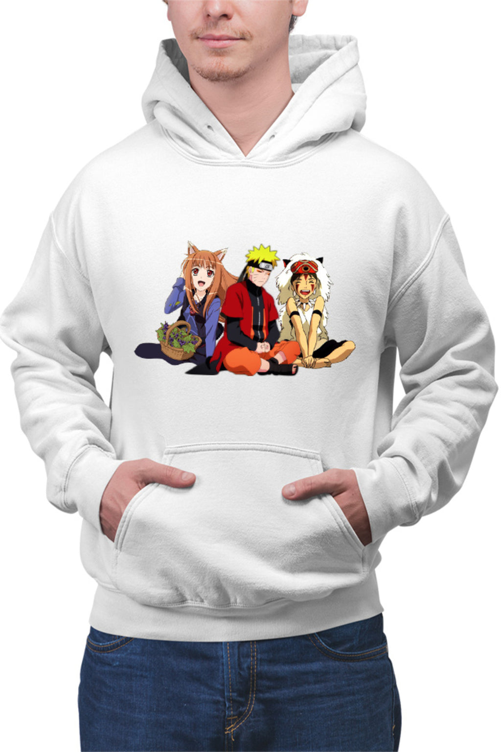 Hanorac barbati Spice And Wolf Holo Naruto Anime Eater