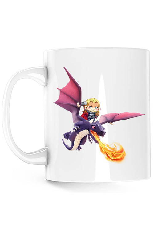 Cana Clash of Clans Dragon Fire Thor Chibi Anime Version, alba, 330 ml