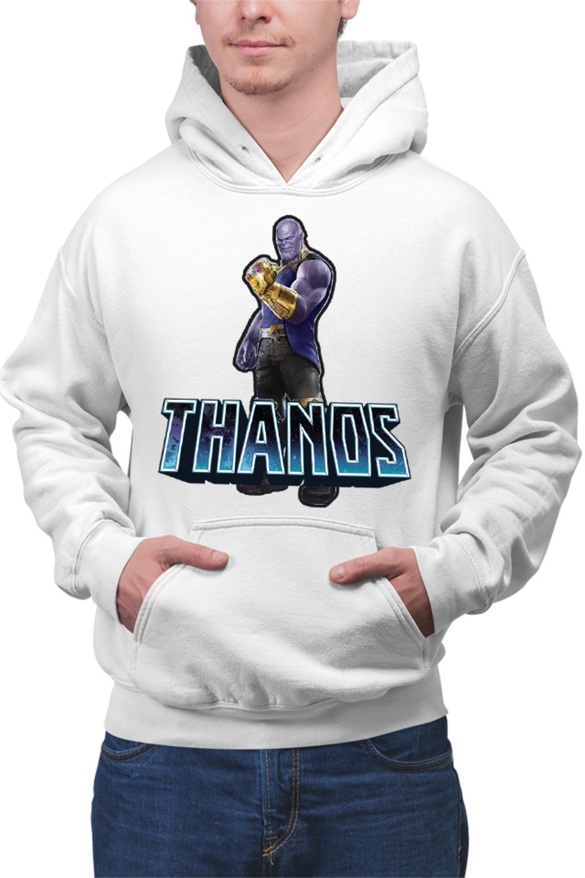 Hanorac barbati Thanos Moon Titan Infinity Watch Black Order