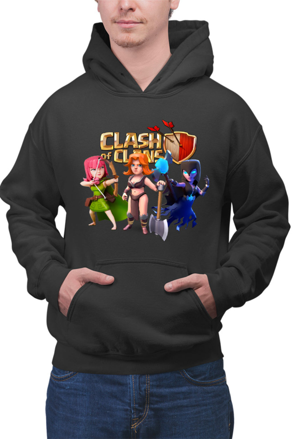 Hanorac barbati Clash of Clans Archer Mage Fighter Rage Supercell