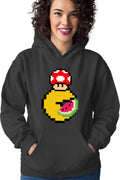 Hanorac dama Pac Man Mario Minecraft Watermalon Slice