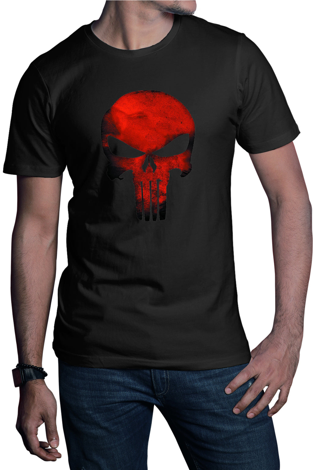 Tricou barbati Predator Punisher Skull Craniu Daredevil