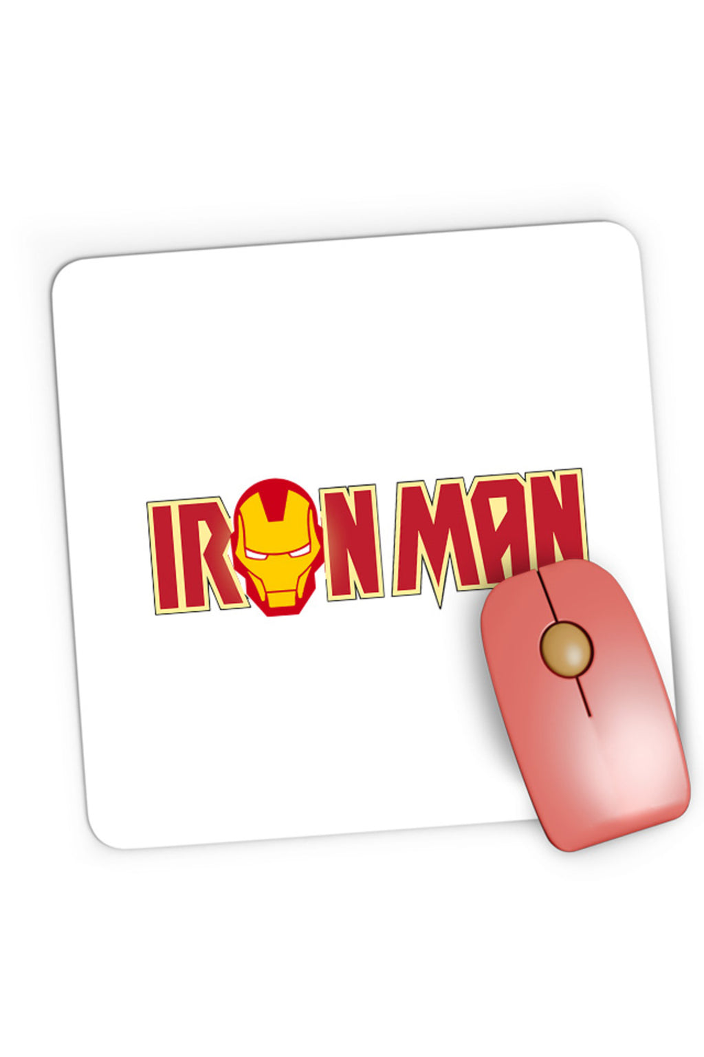 Mousepad Gaming Ironman Logo Head Strong DC, 21x19 cm