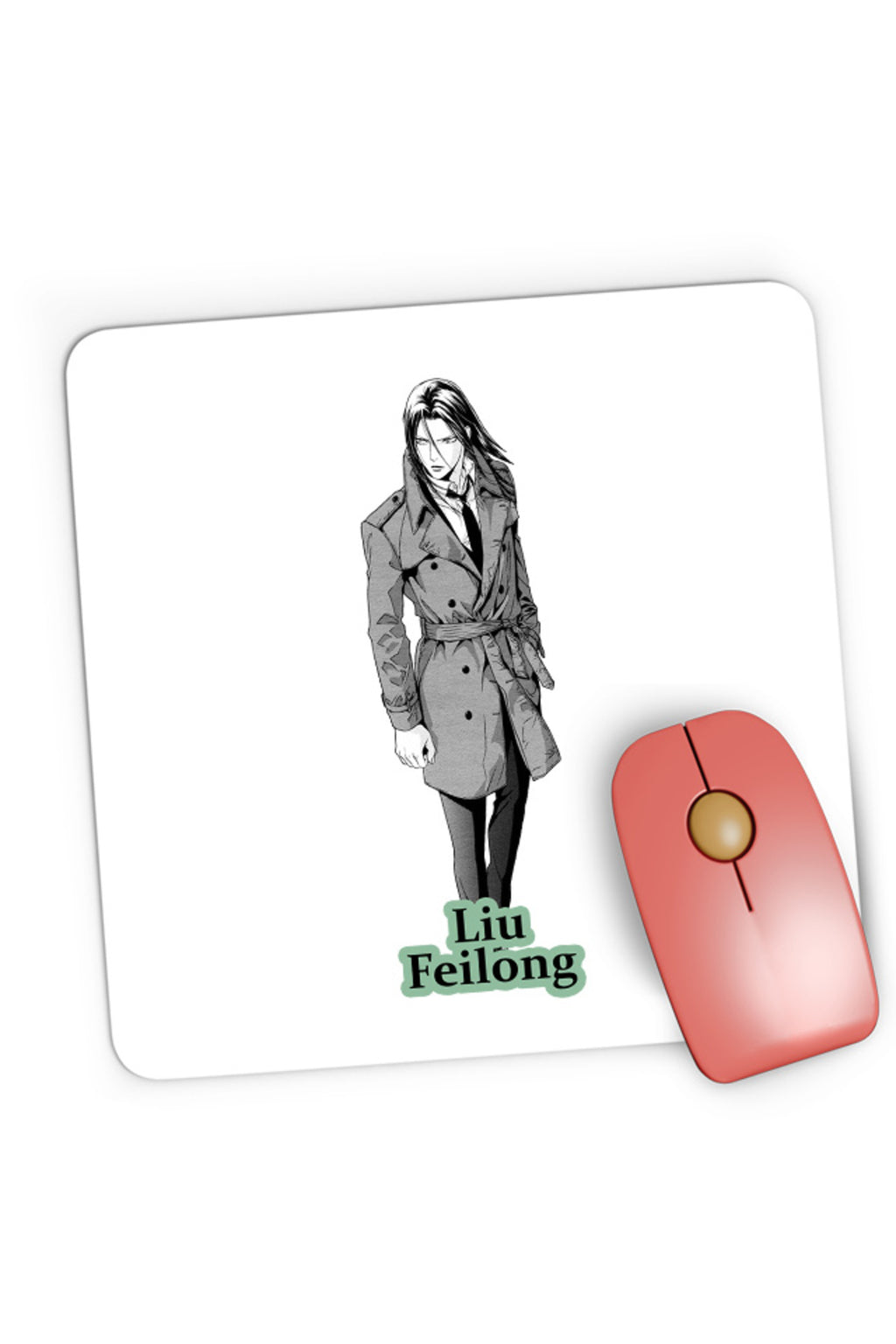 Mousepad Gaming Finder Liu Feilong Gay Manga Revenge, 21x19 cm