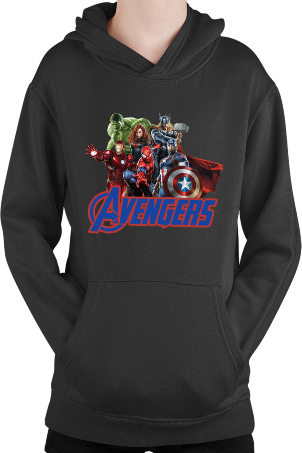 Hanorac copii Thor Avangers Group Spiderman Ally Hero Marvel DC Comedy