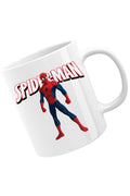 Cana Spiderman Logo Ultimate Game Costume Superhero, alba, 330 ml