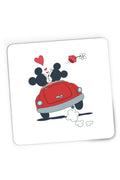 Mousepad Gaming Mickey Mouse Lovers Minnie Flower, 21x19 cm