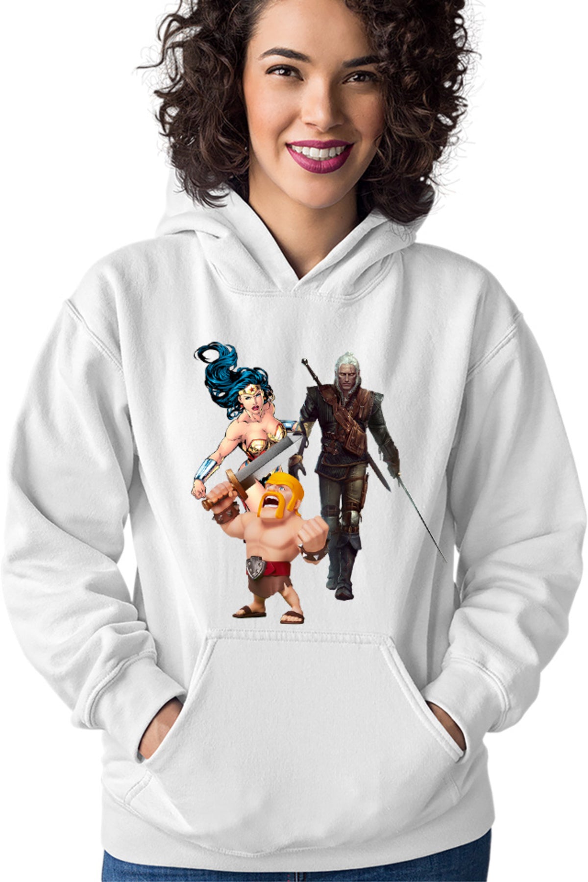 Hanorac dama Clash of Clans Witcher Wonder Woman Infantry