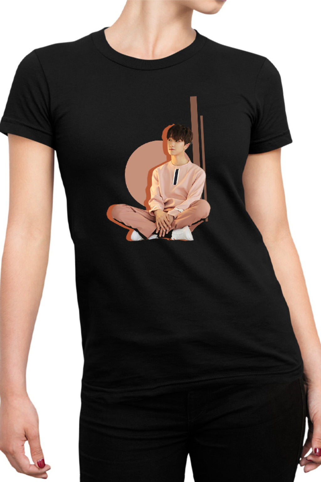 Tricou dama Seventeen Alone Concept Woozi Joshua Hong Hoshi