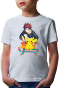 Tricou copii Food Wars Soma Pikachu Sit Pet Japan
