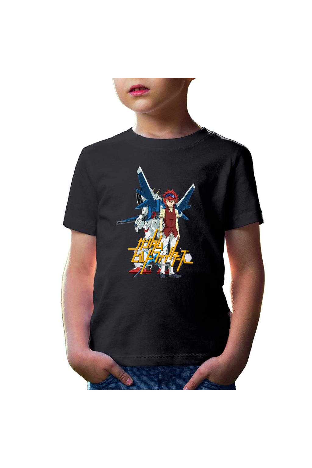 Tricou copii dam Build Fighters Reiji Robot
