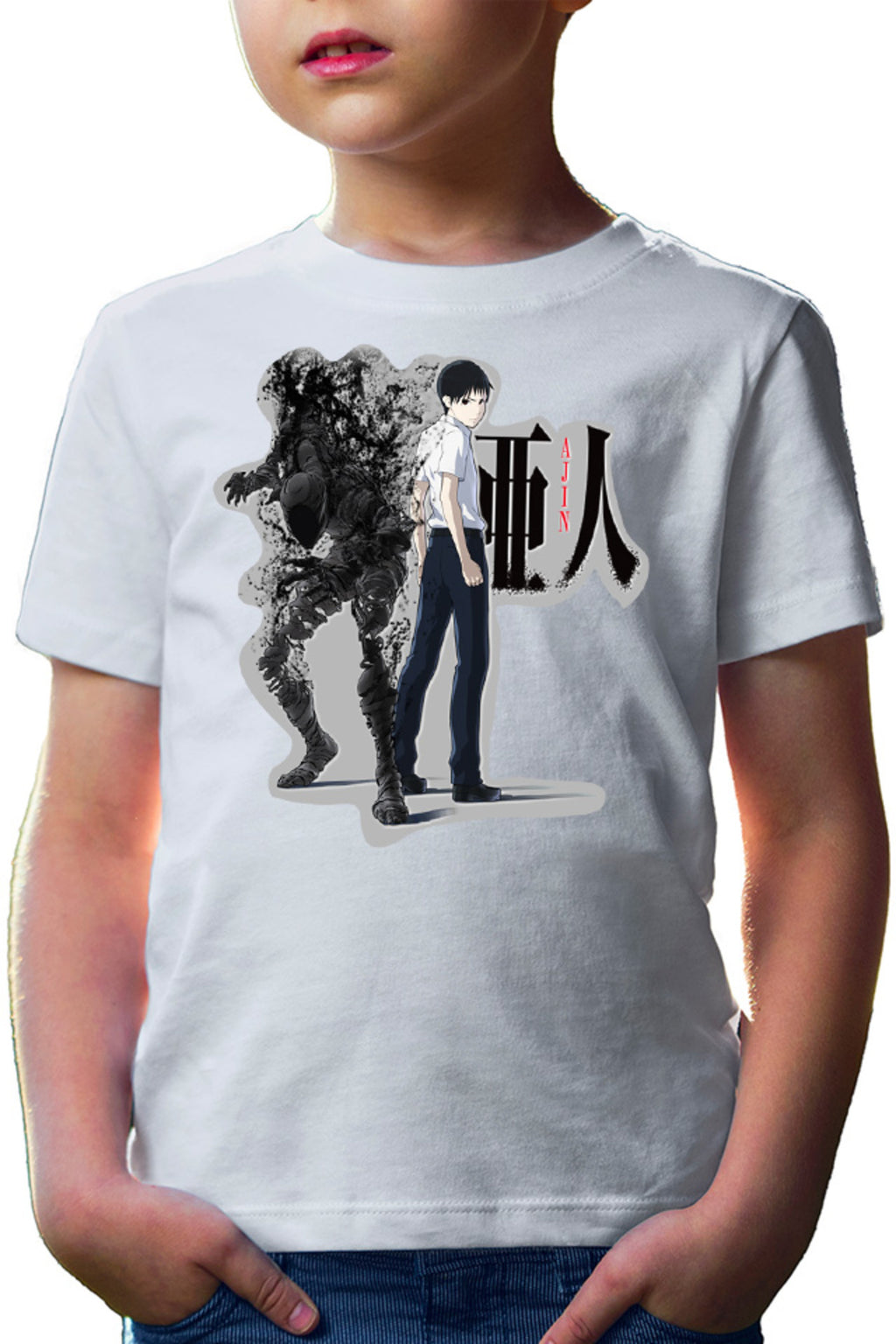 Tricou copii Ajin Nagai Kei Horror Supranatural Monster