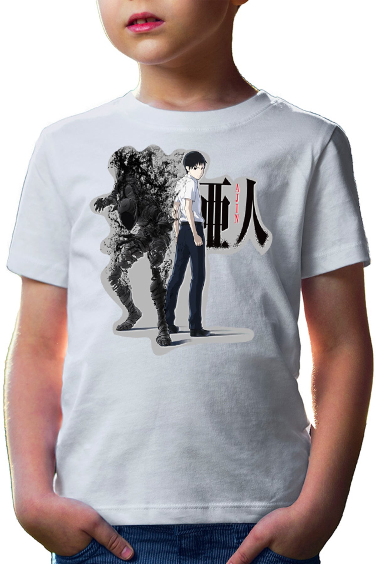 Tricou copii Ajin Nagai Kei Horror Supranatural Monster