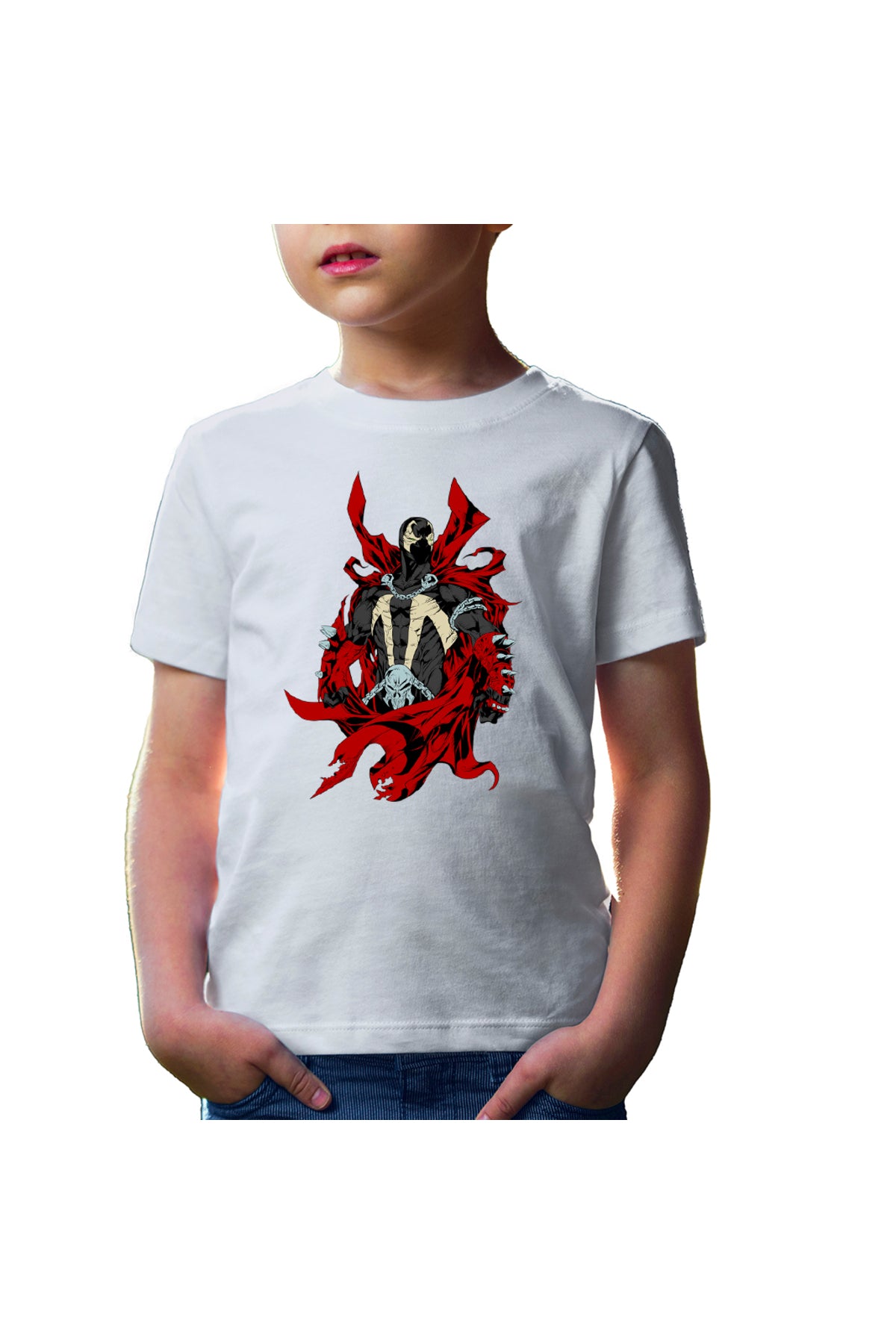 Tricou copii Spawn Cartoon Born To Be Hero Rebel