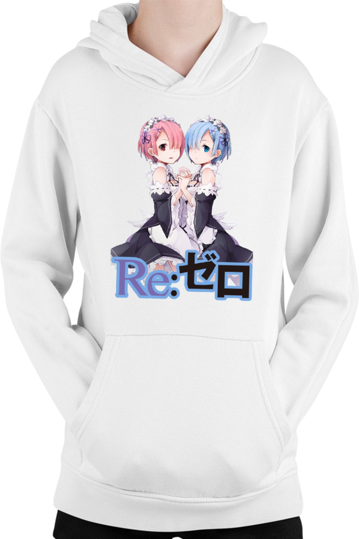 Hanorac copii Re Zero REM RAM Sisters Maiden Light Novel Cosplay Weapon