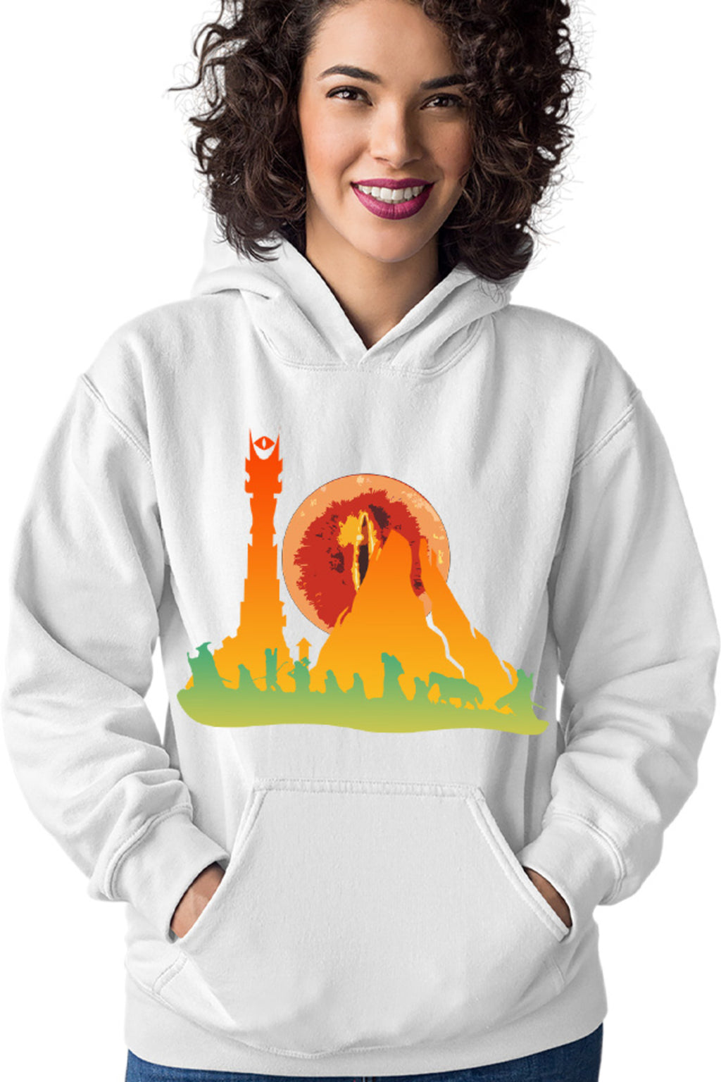 Hanorac dama Lord of the Rings Mountain Trip Save World Protect
