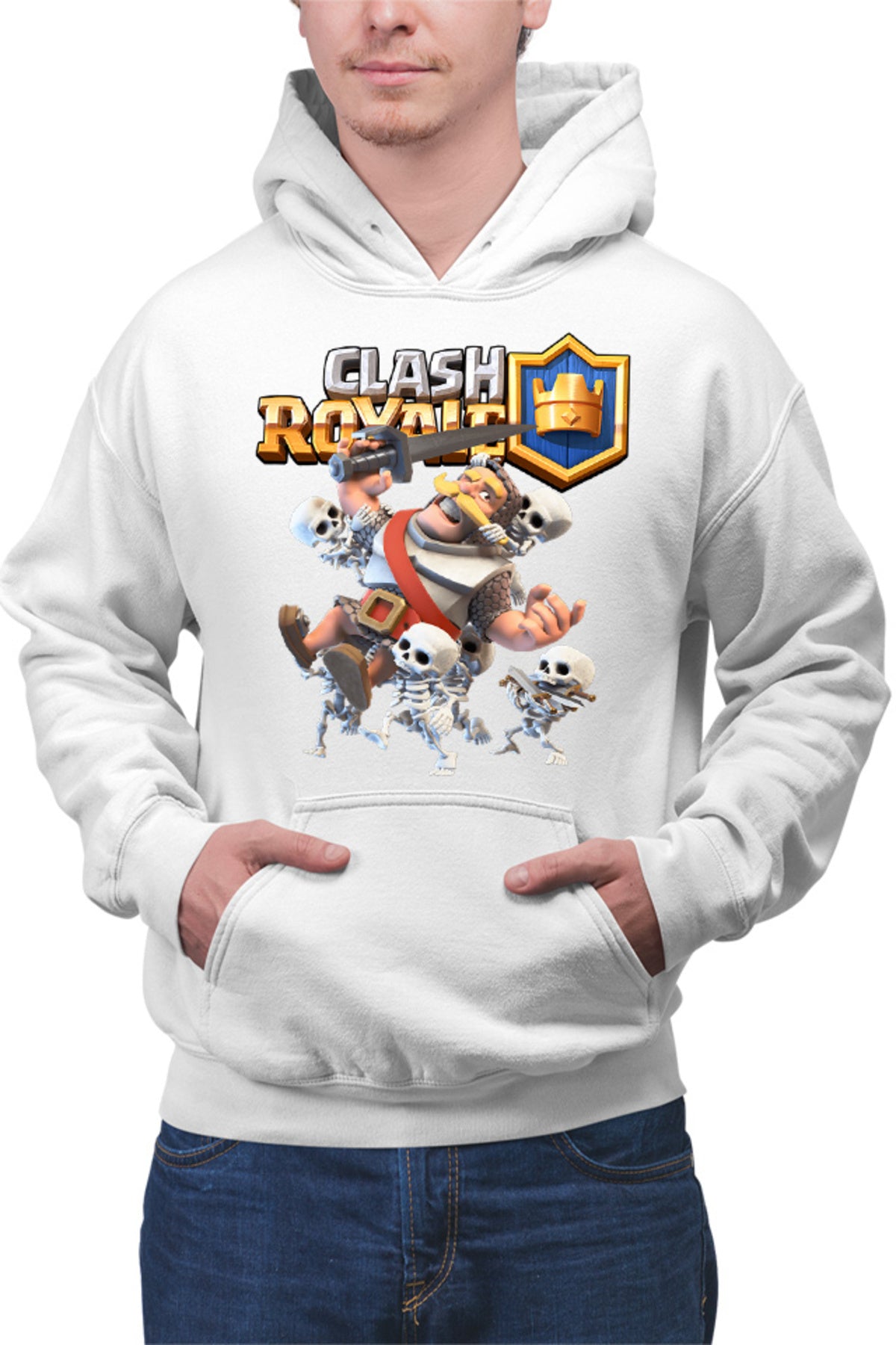Hanorac barbati Clash Royale Skeleton Full Team Aggresive Plan Game