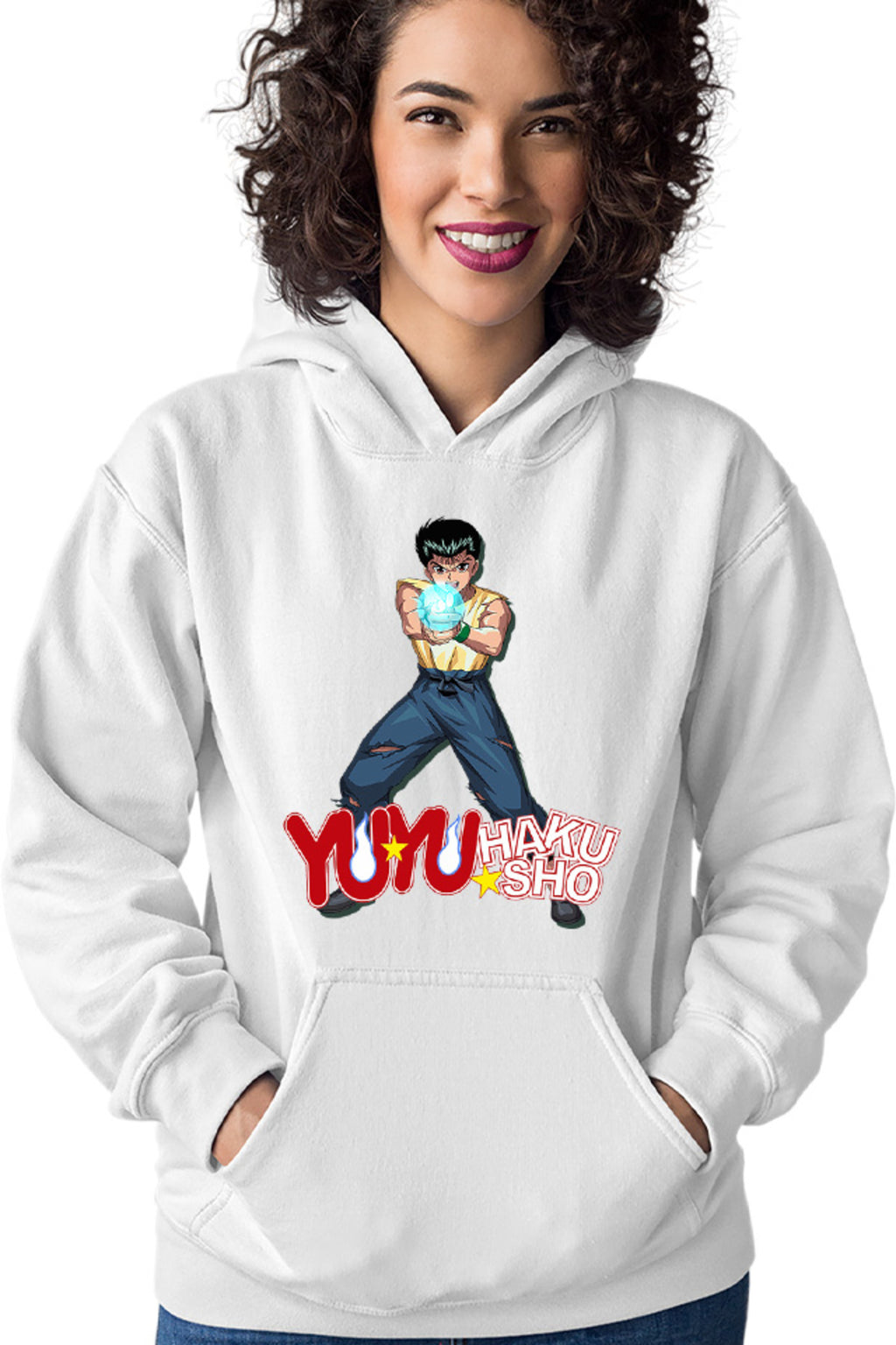 Hanorac dama Yu Yu Hakusho Yusuke Urameshi Super Power Paranormal Anime