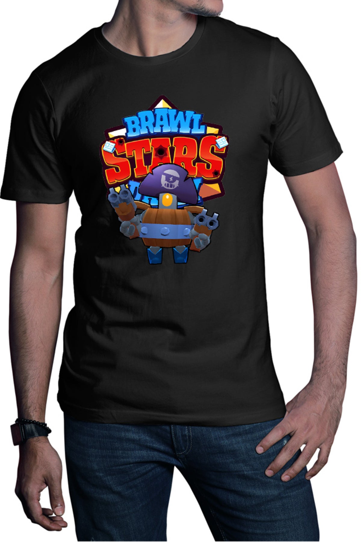Tricou barbati Brawl Stars Mini Robot Daily Missions Quest Battlepass