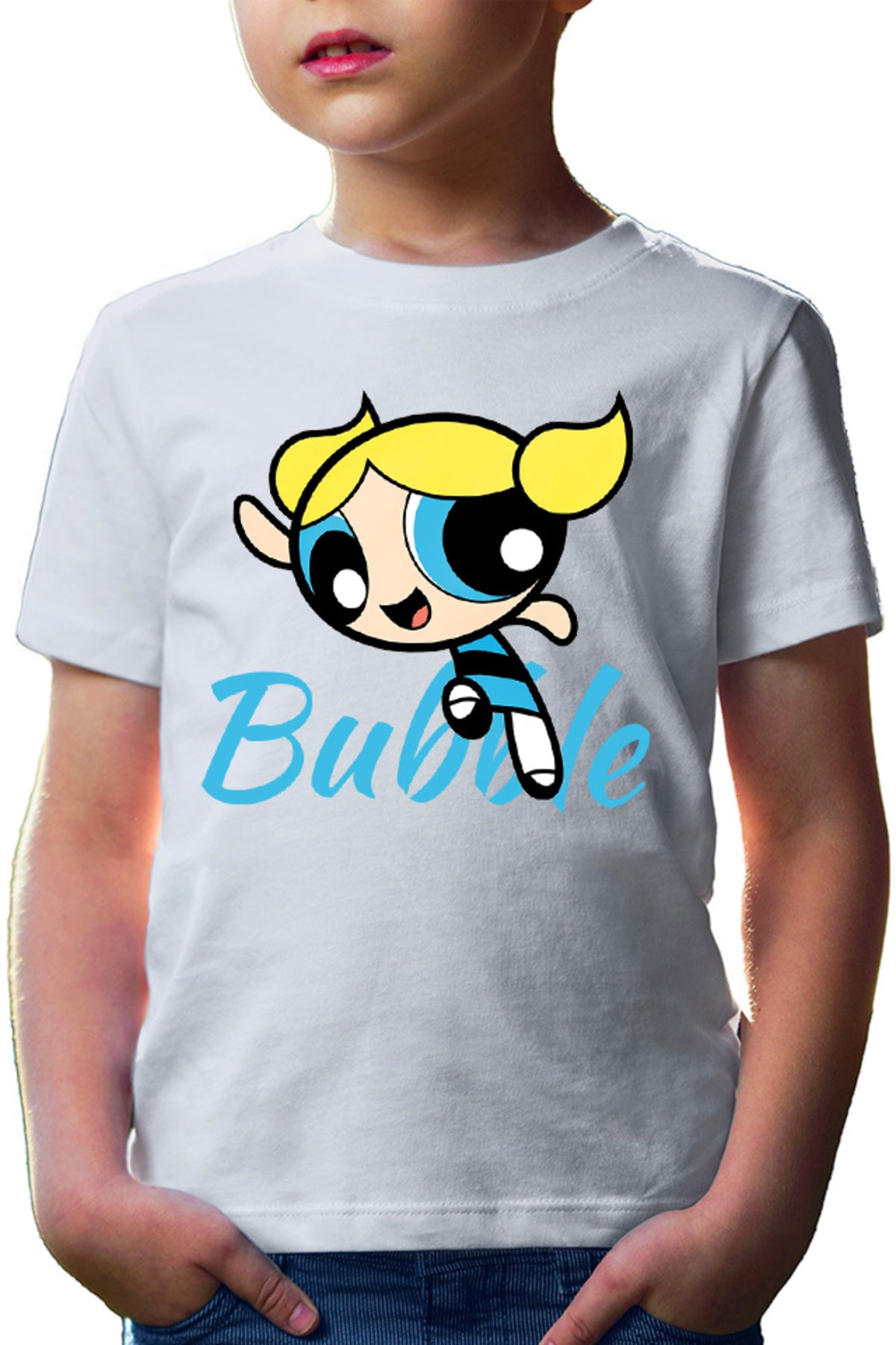 Tricou copii The Powerpuff Girls Bubble Sweet